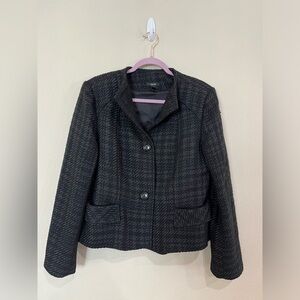 Alfani Black Houndstooth Women’s Blazer